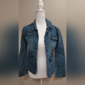 Stylish Blue Denim Jacket for Women